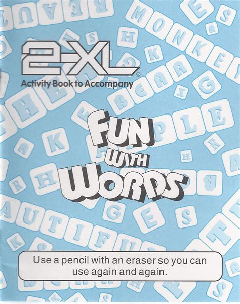 2 Xl Fun With Words Manual