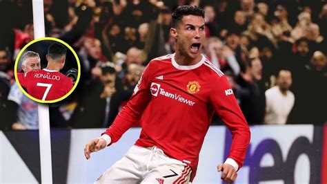 The Day Cristiano Ronaldo Rescued Ole Gunnar Solskj R Manchester