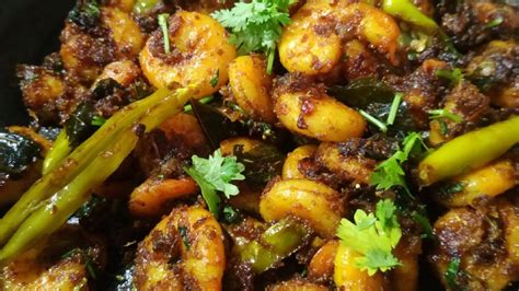 Royyala Vepudu In Telugu Prawns Fry Recipe In