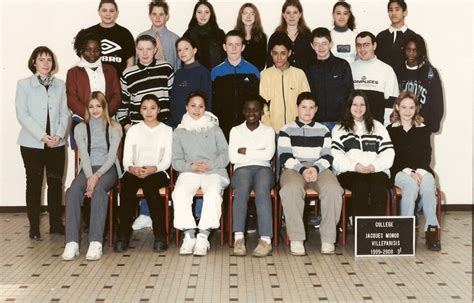 Photo De Classe Eme De Coll Ge Jacques Monod Copains D Avant