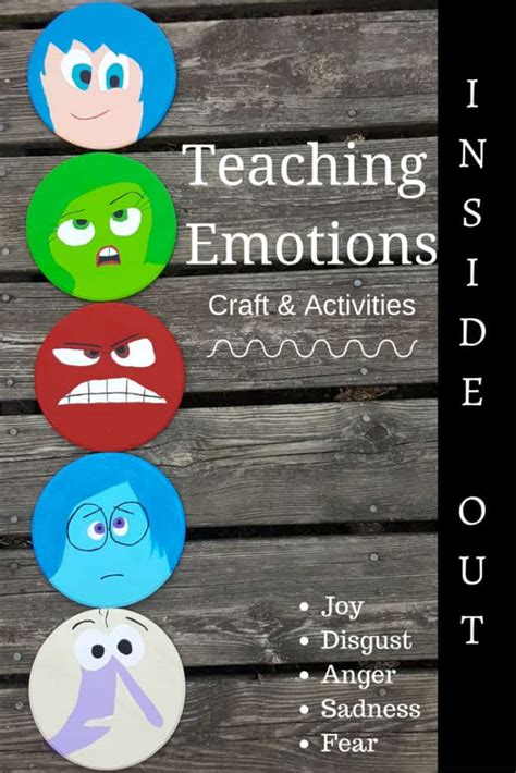 Inside Out Teaching Emotions Activities Social Skills And Autism