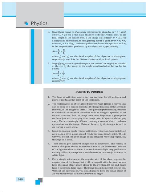 Ncert Book Class Physics Chapter Ray Optics And Optical