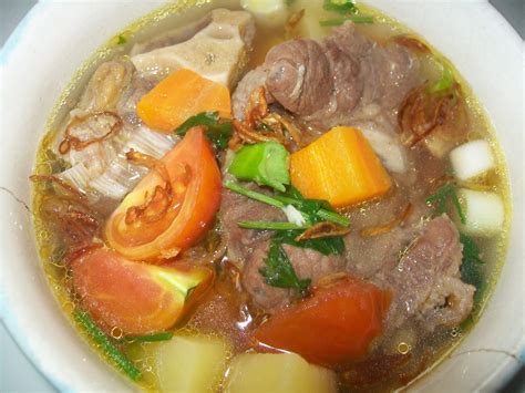 Sup Buntut Sapi Dapur Cobek