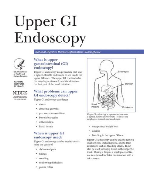 Upper Gi Endoscopy Procedure