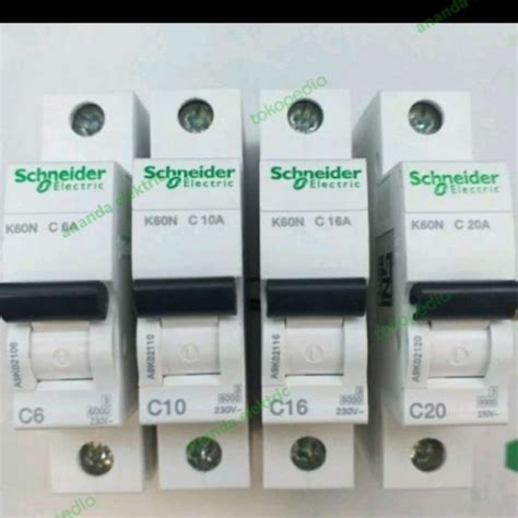 Jual Mcb Schneider P A A A A Amper Di Seller Shin Store