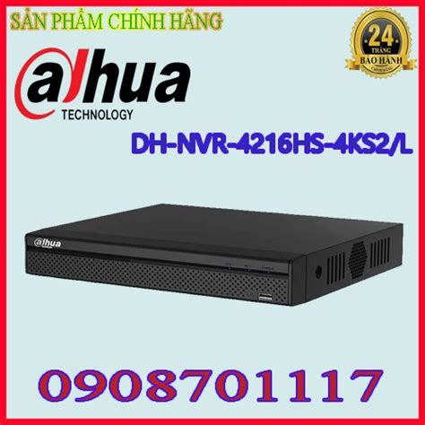 ĐẦU GHI HÌNH CAMERA IP 16 KÊNH DAHUA DHI NVR4216 4KS2 L Shopee Việt Nam