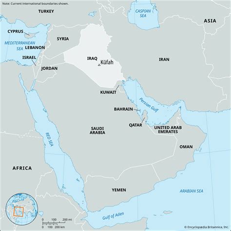 Kufah Iraq Map And History Britannica