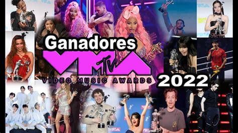 Ganadores De Los Premios Mtv Video Music Awards 2022 Youtube