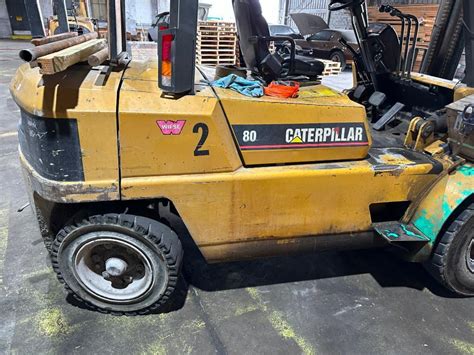 Description 4 Ton Diesel Forklift Brand Model Caterpillar Dp40 Additional Information In Goo