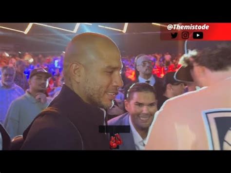 Miguel Cotto Gets Mobbed By Fans Following Edgar Berlangas Win Over