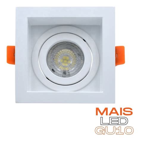 Spot De Embutir Mr Dicroica Quadrado Recuado Led Mercadolivre