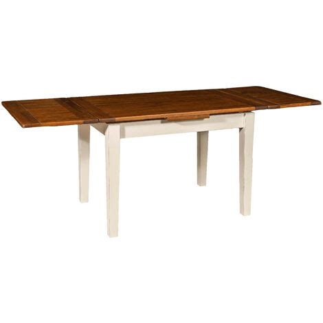 Mesa extensible de estilo Country de madera maciza de tilo armazón