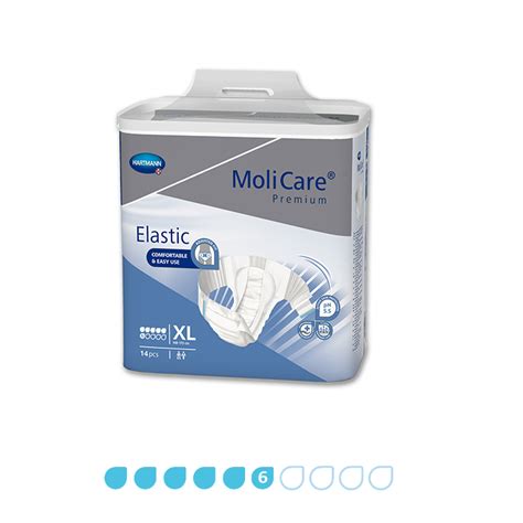 Molicare® Premium Elastic 6d Slip Disposable Incontinence Pants Open Style