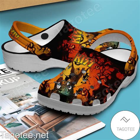 Kiss Band Halloween Crocs Clogs Tagotee