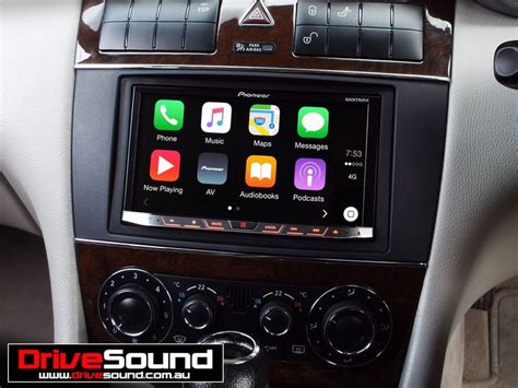 Mercedes C Class With Apple Carplay Installed By Drivesound Carplay Car Audio Apple Car Play