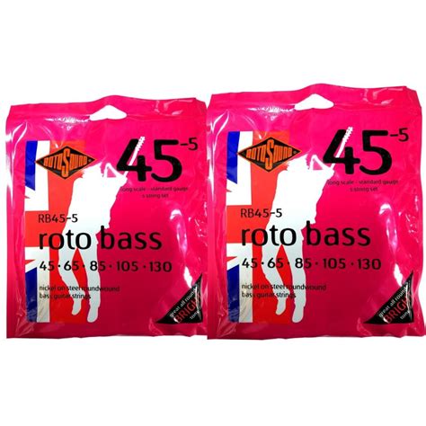 Rotosound Rb45 5 Roto Bass ×2set Rotobass Rb45 5 2set 伊藤楽器 松戸店 通販 Yahoo ショッピング