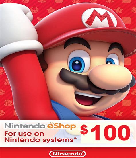 Nintendo EShop Card 100 USD ExoPlayZone