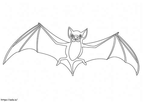 Normal Bat 1 Coloring Page