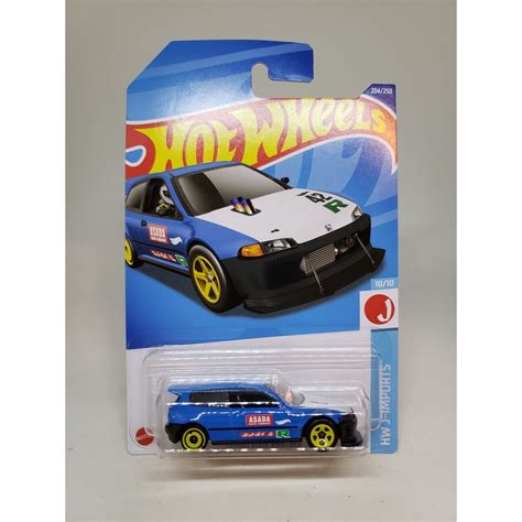 Hot Wheels 2022 HW J Imports Honda Civic Custom B Shopee Brasil