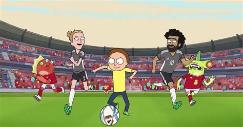 Rick And Morty Adidas Soccer Cleats Make Morty A Football Star