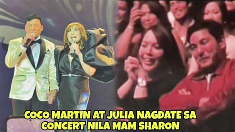 Coco Martin At Julia Nagdate Sa Concert Nila Mam Sharon Sir Ogie At