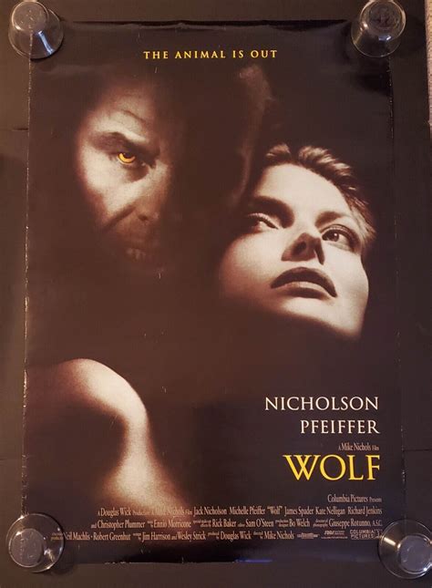 WOLF MOVIE POSTER 27X40 ORIGINAL JACK NICHOLSON MICHELLE PFEIFFER 1994 | #4637528318