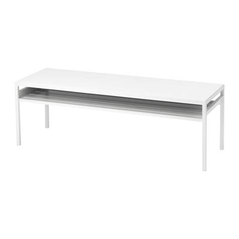 Nyboda Coffee Table W Reversible Table Top White Grey Ikea