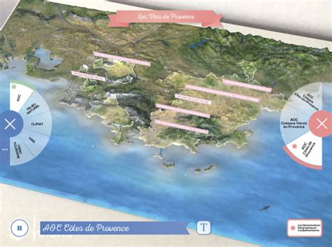 Carte enrichie avec réalité augmentée