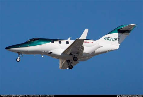 N420ex Private Honda Ha 420 Hondajet Photo By Flightline Aviation Media