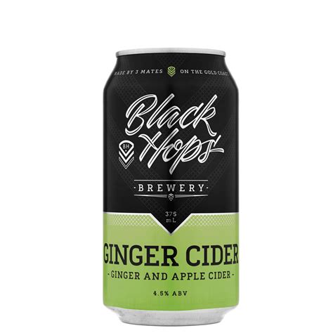 Cider 48 Ginger And Apple Black Hops Brewing