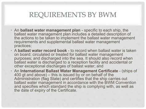 Ballast Water Management Conventionpptx