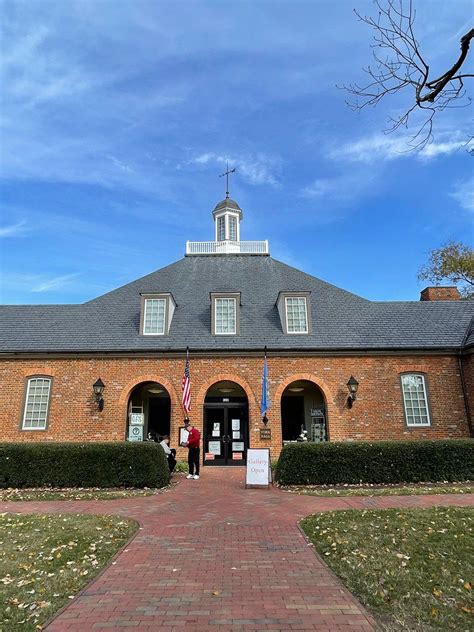 Entryway Of Historic York County Courthouse In Yorktown Virginia