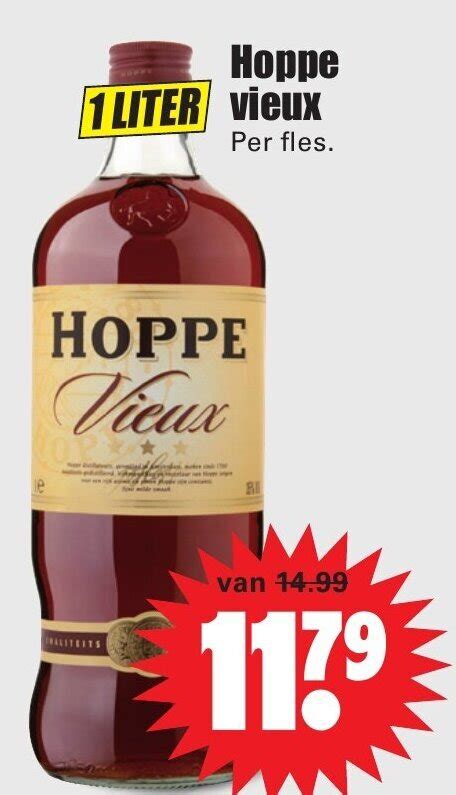 Hoppe Vieux 1L Aanbieding Bij Dirk