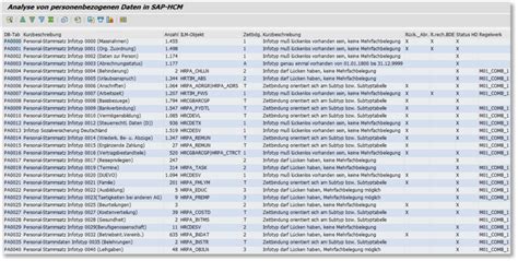 Personenbezogene Daten In Sap Hcm Im Sinne Der Dsgvo Hoelterhoff