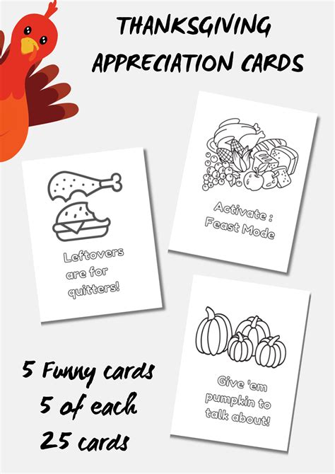 Thanksgiving Appreciation Cards – Nuggets of Wisdom