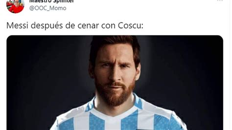 Los Memes Por Coscu En La Cena De Ibai Agüero Y Messi