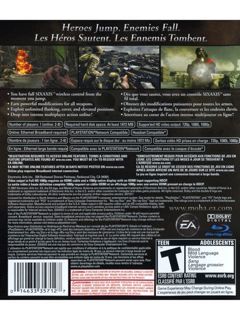 Medal Of Honor Airborne Ps3