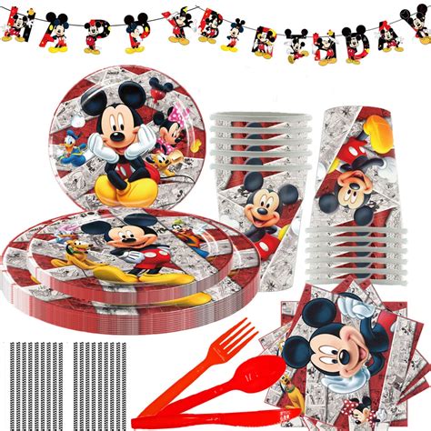 Neue Mickey Mouse Thema Geburtstags Feier Dekoration Ballon Kuchen