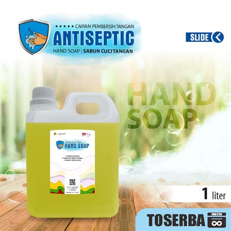 Jual Sabun Cuci Tangan Antiseptic Variasi Aroma Segar Liter Hand