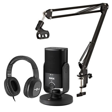 Rode NT USB Mini Beginner Podcasting Pack At Gear4music