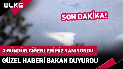 SONDAKİKA Çanakkale de 3 Gündür Süren Orman Yangınları Kontrol Altına