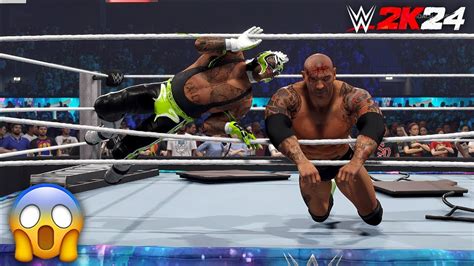 Rey Mysterio Vs Batista Extreme Rules Match At Wrestlemania Wwe