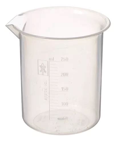 Vaso De Precipitado 250ml De Plástico Pp Graduado inlabs