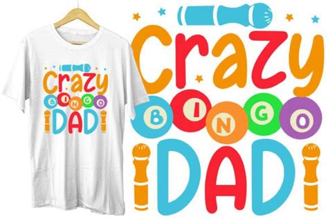 Crazy Bingo Dad Svg Bingo Svg Design Graphic By Rahnumaat Creative