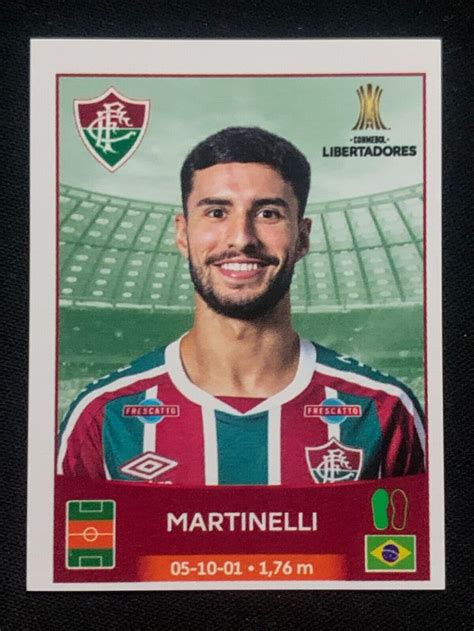 Panini Conmebol Copa Libertadores Sticker Martinelli