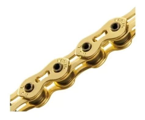 Cadena Para Bicicleta Bmx Fixies Kmc K Sl Wide Gold Mercadolibre