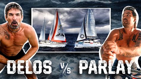 3 Day OPEN OCEAN Race It Gets ROUGH Part 1 Sailing Vessel Delos