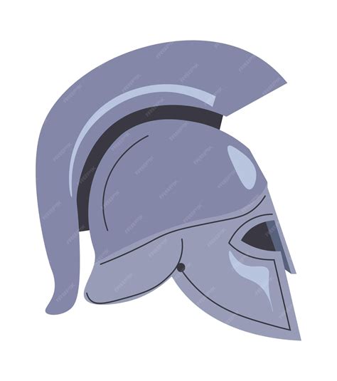 Premium Vector | Old roman soldiers helmet isolated icons of armor of