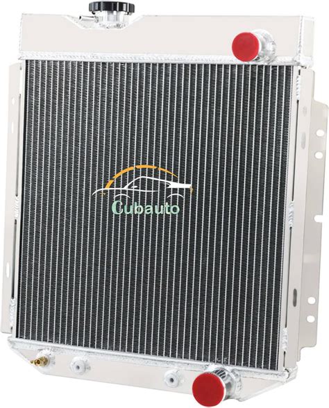 Amazon Cubauto 3 Rows Aluminum Radiator For 1960 1966 65 Ford