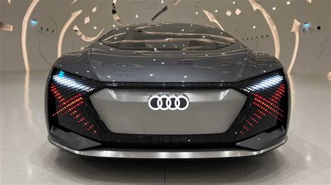 This Audi Aicon concept car has no steering wheel or pedals